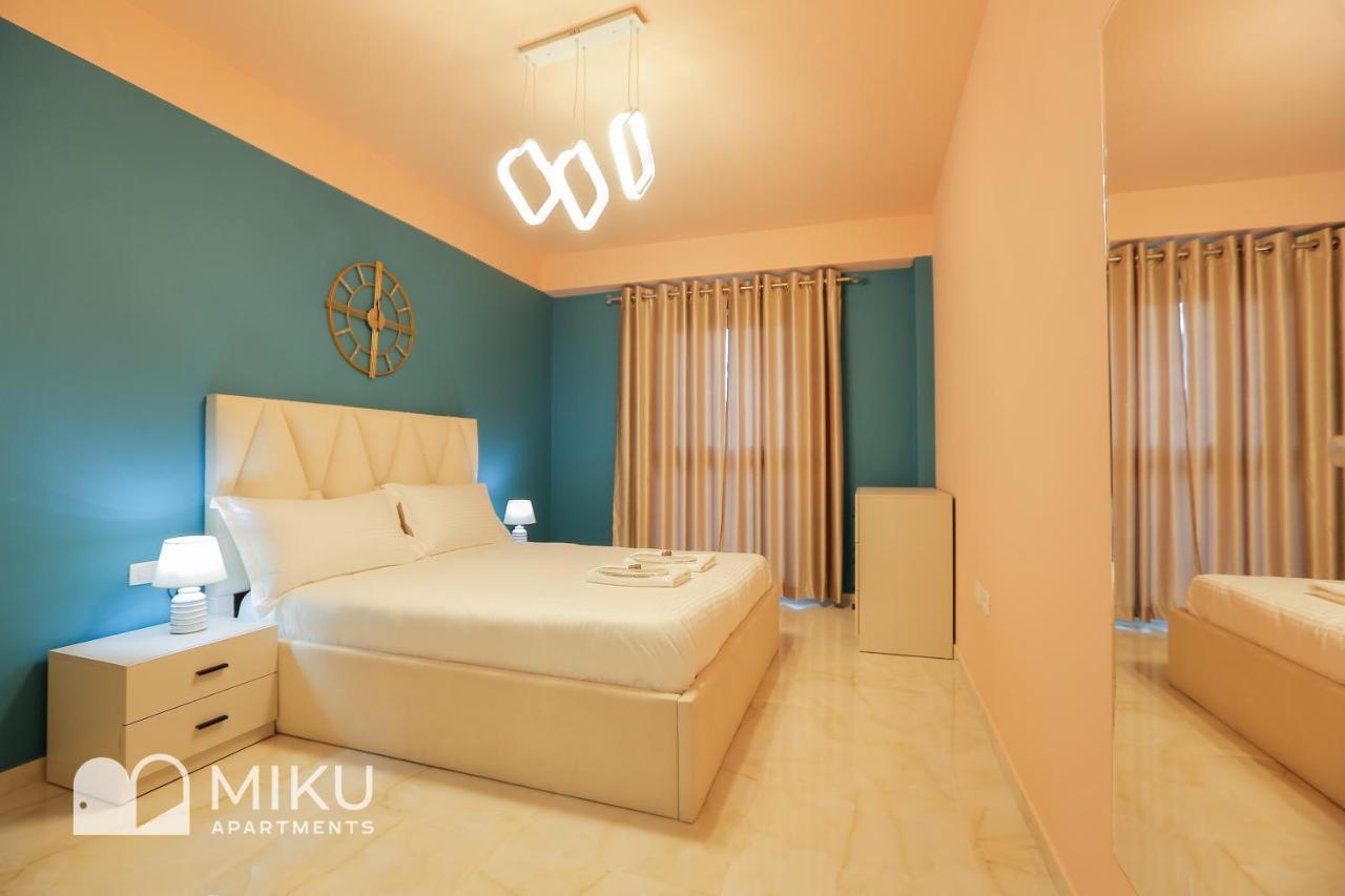 Miku Apartment - Vibrant 1Bd Apartment At Olympic Residence Tirana Exteriör bild